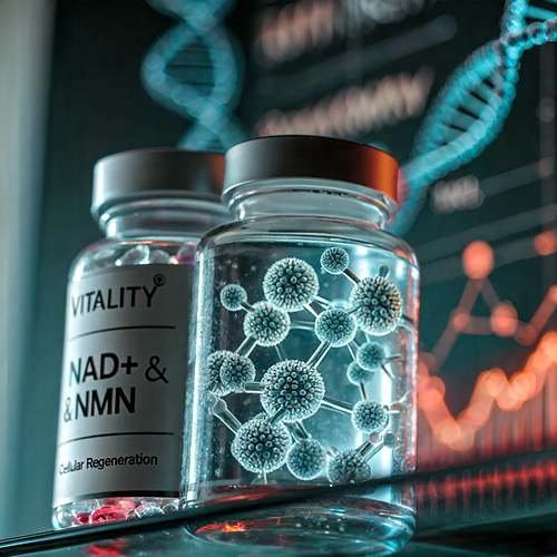 Daily routine with cellular energy supplements for focus and sustained productivity